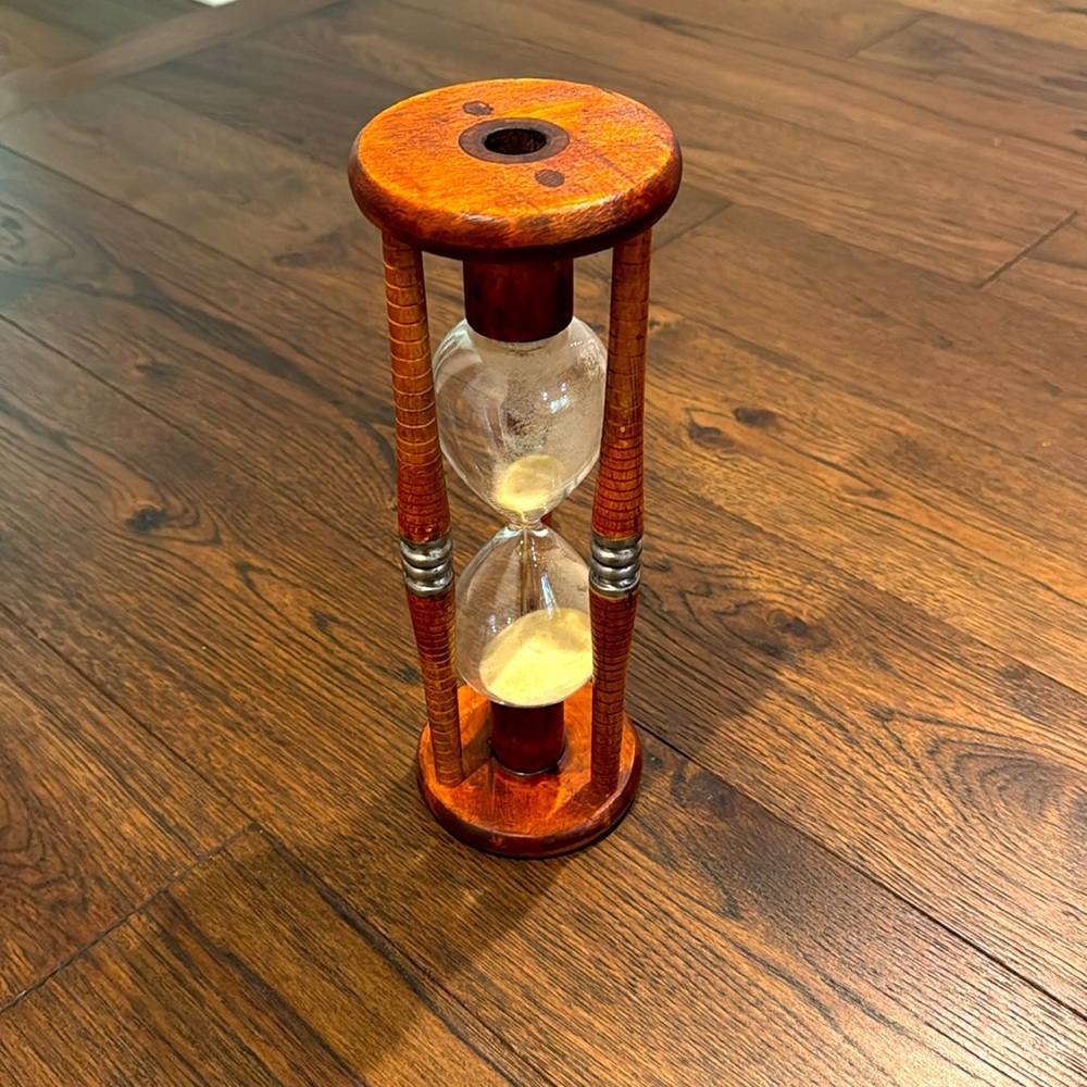 Vintage hour glass